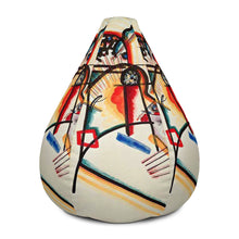 Wassily Kandinsky - Composition (red,yellow,black) Bean Bag Chair Cover