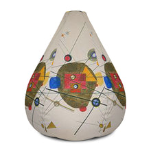 Wassily Kandinsky Composition III Bean Bag Chair Cover