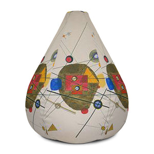 Wassily Kandinsky Composition III Bean Bag Chair Cover