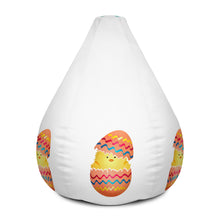 Red Easter Chicken Bean Bag Chair Cover