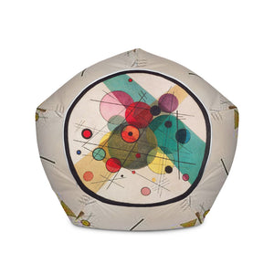 Wassily Kandinsky Composition III Bean Bag Chair Cover