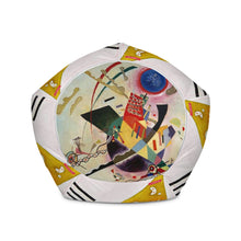 Wassily Kandinsky - On White II Bean Bag Chair Cover