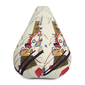 Wassily Kandinsky - Joyful Arising Bean Bag Chair Cover