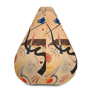 Wassily Kandinsky - Calm Bend Bean Bag Chair Cover