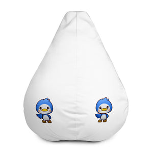 Blue Chicken  Bean Bag Chair Cover