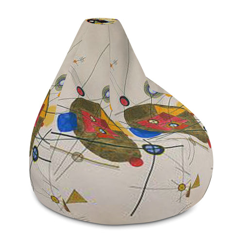 Wassily Kandinsky Composition III Bean Bag Chair Cover