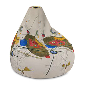 Wassily Kandinsky Composition III Bean Bag Chair Cover