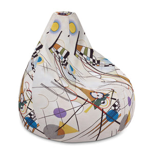 Wassily Kandinsky - Composition VIII Bean Bag Chair Cover