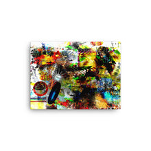 Blue Energy Abstract Painting Canvas