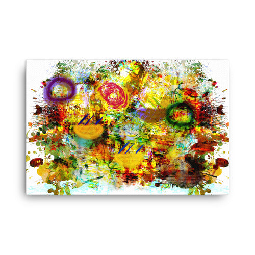 Secluded Archipelago Abstract Painting Canvas