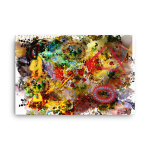 Florentine Pendant Abstract Painting Canvas