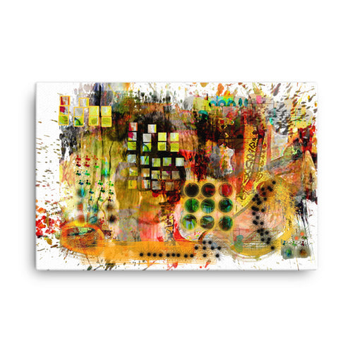 Foreign Legion Abstract Painting Canvas