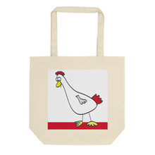 Rooster and Hen Eco Tote Bag