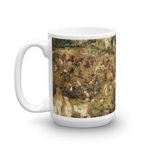 Pieter Bruegel The Procession to Calvary Classic Art Mug
