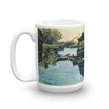 Cezanne - Boathouse on a River Classic Art Mug
