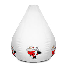 Skating Santa Bean Bag Chair w/ filling