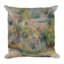 Paysage avec figures Premium Pillow