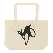 Zombie Cats Large Organic Tote Bag