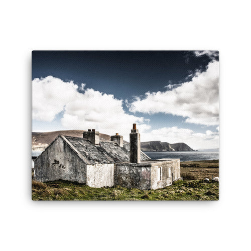 Mexican Hut Under Mexican Sky Canvas Print