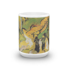Van Gogh - Treppe in Auvers mit zwei Figuren Classic Art Mug