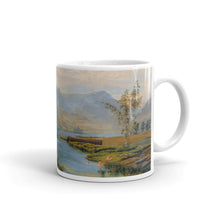 August von Bonstetten - Viehtransport auf dem Lauerzersee Classic Art Mug