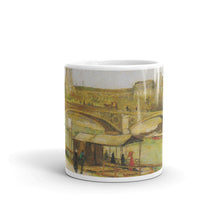 Van Gogh - Pont du Carrousel mit Louvre Classic Art Mug