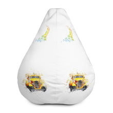 Henrika The Yellow Epoque Car Bean Bag Chair w/ filling
