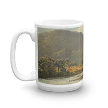 Alfred de Bréanski - Scottish summer landscape with angler (1876) Classic Art Mug