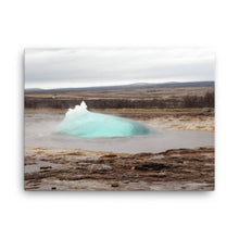 Muddy Turquoise Canvas Print