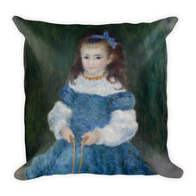 Girl with a Jump Rope Premium Pillow