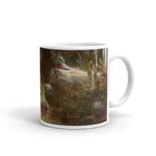 Ferdinand Bellermann - Badende am Fluss Classic Art Mug