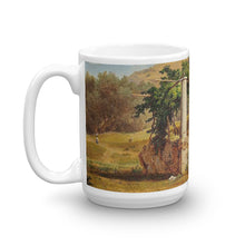 Anders Christian Lunde - Italiensk landskab med en landsby på en bjergtop Classic Art Mug