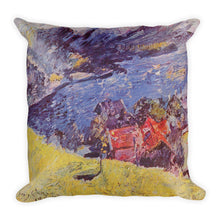 Herzogstand im Schnee Premium Pillow