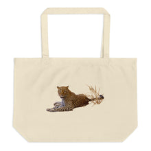 Leopard Large Organic Tote Bag