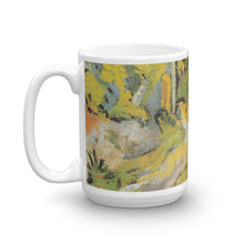 Van Gogh - Treppe in Auvers mit zwei Figuren Classic Art Mug