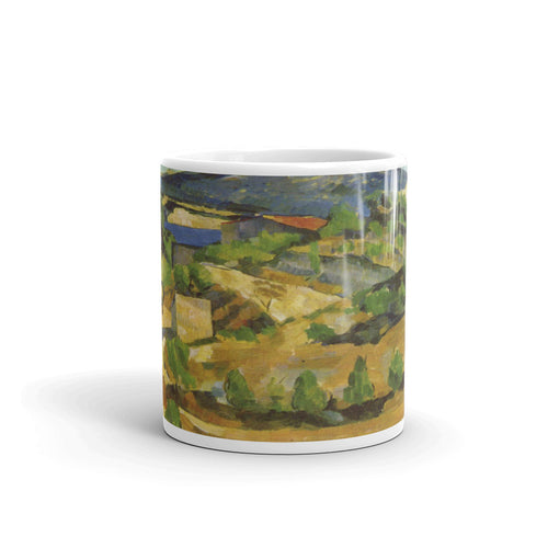 Paul Cézanne Berge in der französischen Provence Classic Art Mug