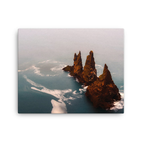 Rocky Castle Canvas Print