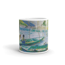 Van Gogh - Angler und Boote an der Pont de Clichy Classic Art Mug