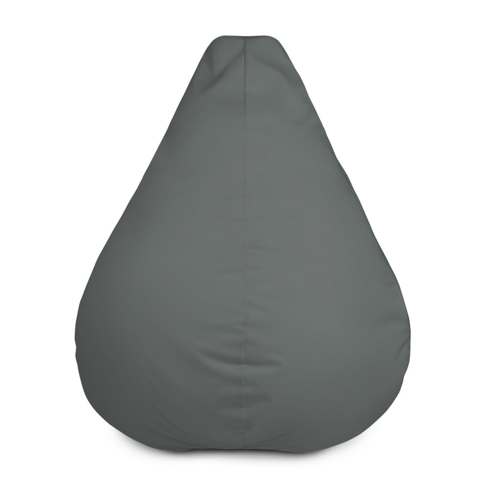 Dark Grey Bean Bag Chair w/ filling