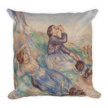 Grape Gatherers Premium Pillow