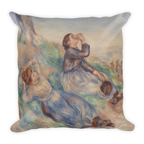 Grape Gatherers Premium Pillow