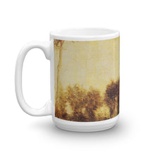 Gauguin 1875 Paysage avec rideau d'arbres Classic Art Mug