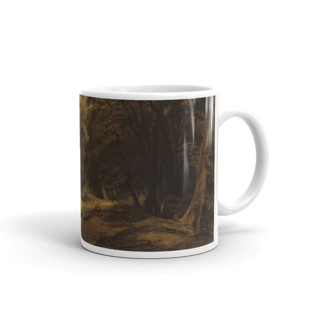 Samuel Bough - Helmsley Castle in North Yorkshire Classic Art Mug