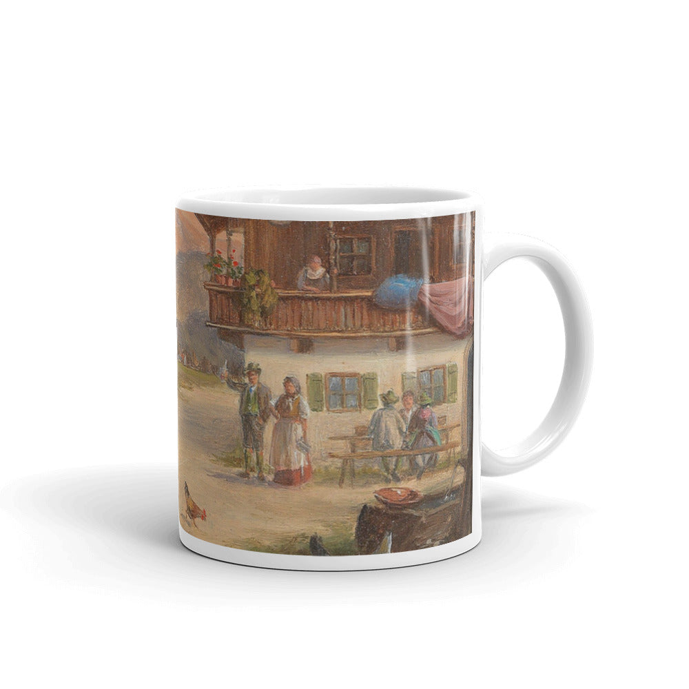 Ludwig Müller-Cornelius - Post Coach Classic Art Mug
