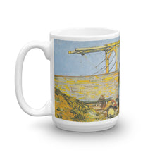 Van Gogh -Die Brücke von Langlois in Arles mit Wäscherinnen Classic Art Mug