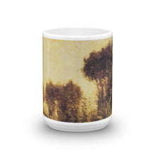 Gauguin 1875 Paysage avec rideau d'arbres Classic Art Mug