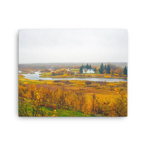 Summer in Fall Canvas Print