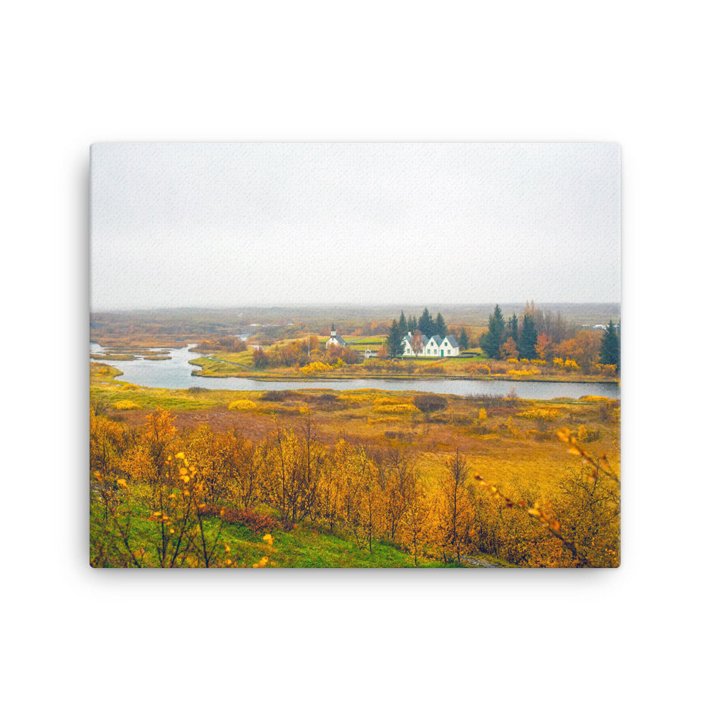 Summer in Fall Canvas Print