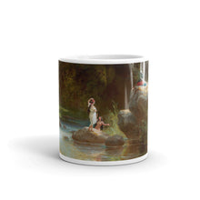 Ferdinand Bellermann - Badende am Fluss Classic Art Mug