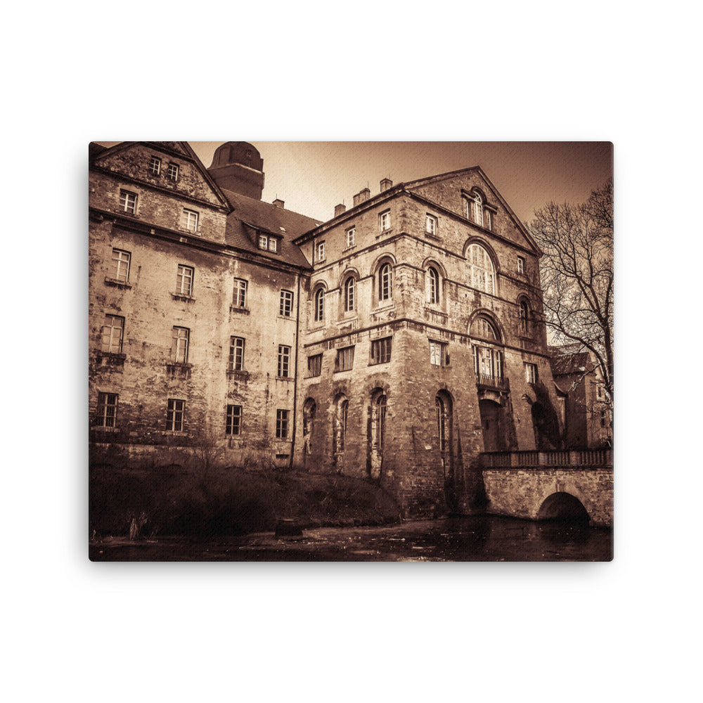 Nosferatu Palace Canvas Print